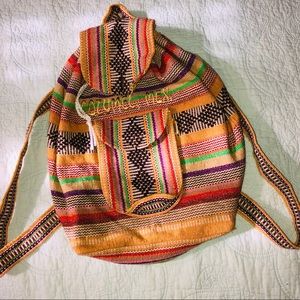 Mexican Blanket Backpack